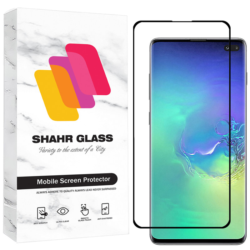 محافظ صفحه نمایش شهر گلس مدل NPOS مناسب برای گوشی موبایل سامسونگ Galaxy S10 Plus