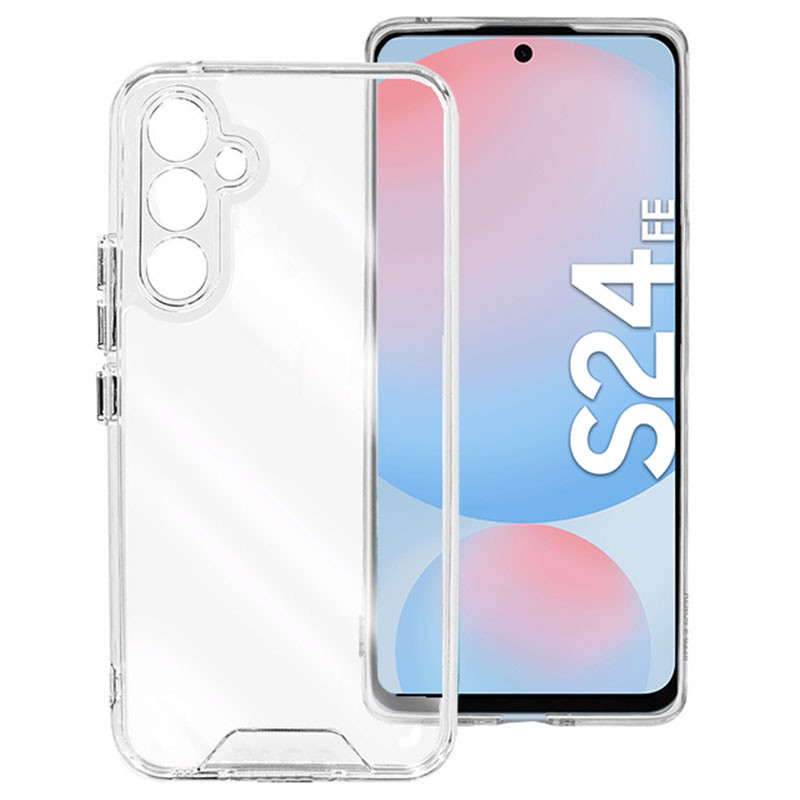 کاور مسیر مدل Clear Space مناسب برای گوشی موبایل سامسونگ Galaxy S24 Fe