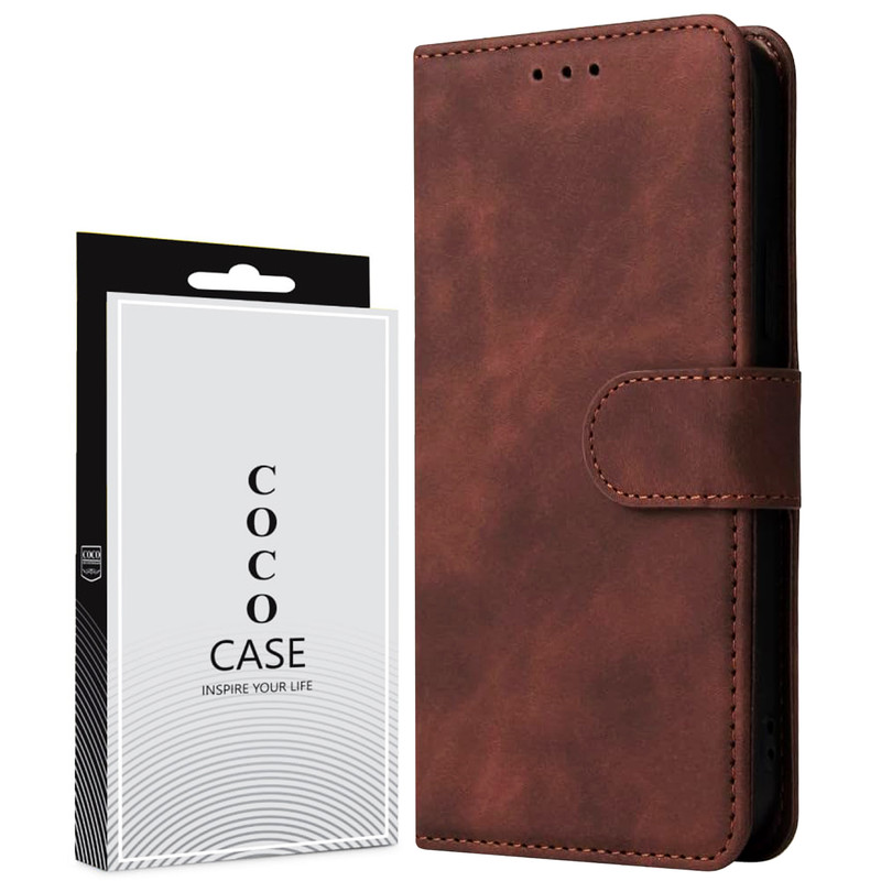 کیف کلاسوری کوکو مدل leather max مناسب برای گوشی موبایل شیائومی Redmi 15C / Poco C85