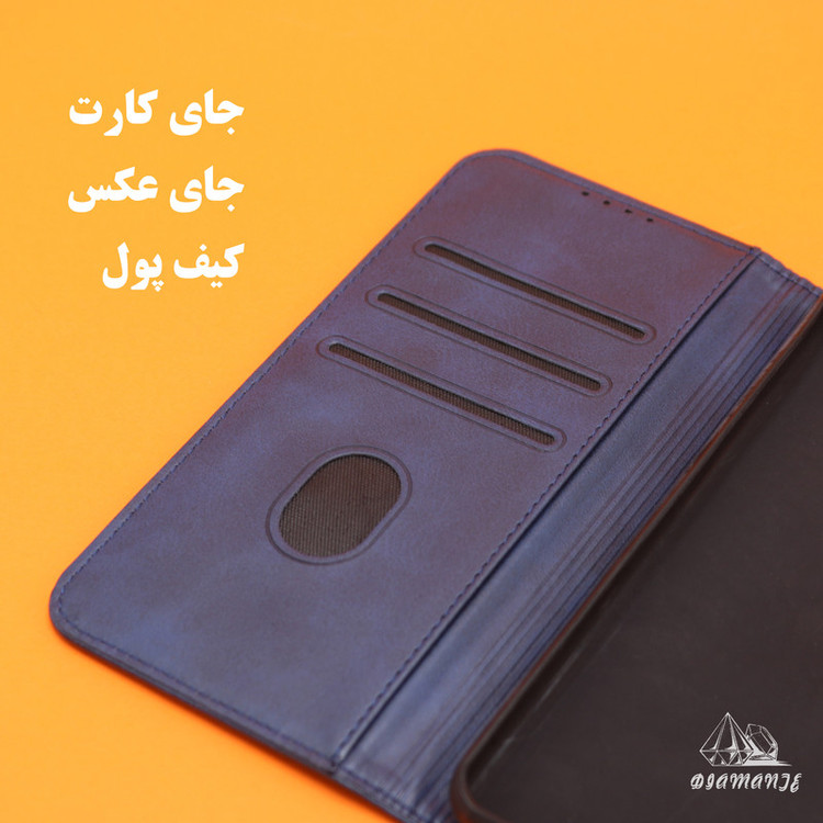 کیف کلاسوری دیامانته مدل Khoshi Bk مناسب برای گوشی موبایل شیائومی Redmi Note 13 Pro Plus