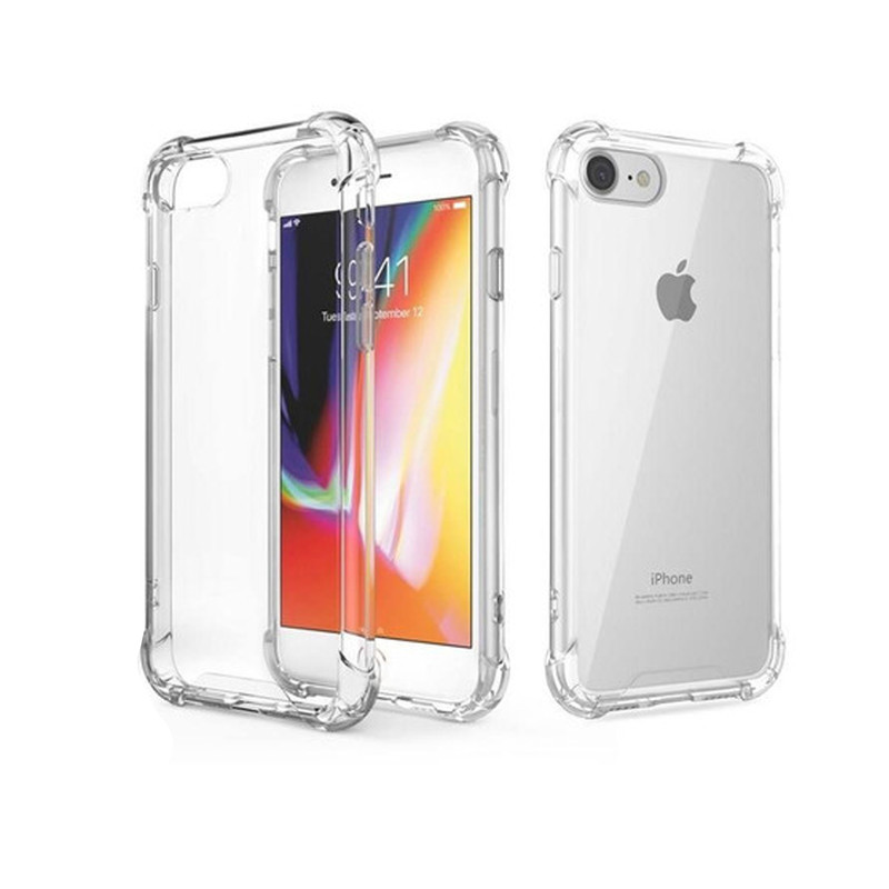 کاور مدل شفاف مناسب برای گوشی موبایل اپل iPhone 8