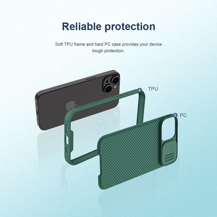 کاور نیلکین مدل CamShield Pro مناسب برای گوشی موبایل اپل iPhone 13 / 14