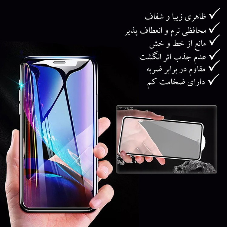 محافظ صفحه نمایش لیتو مدل 2.5D مناسب برای گوشی موبایل اپل Iphone 13/13 Pro