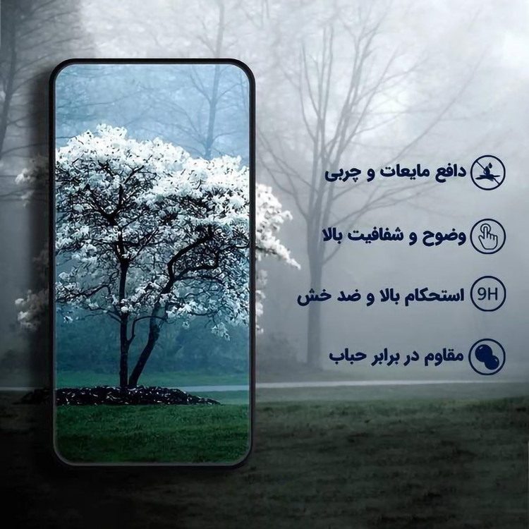 محافظ صفحه نمایش لیتو مدل 2.5D مناسب برای گوشی موبایل اپل Iphone 13/13 Pro