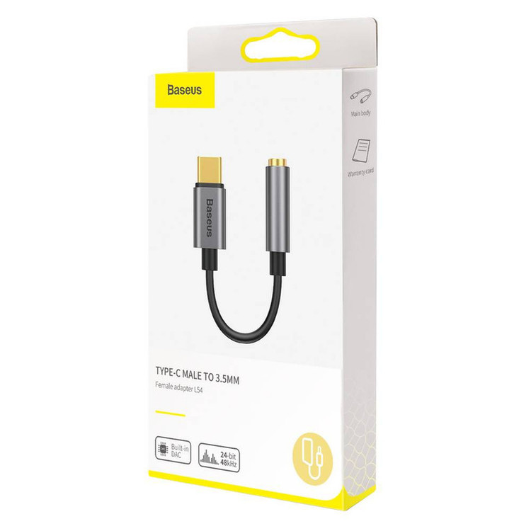 مبدل USB-C به AUX باسئوس مدل CATL54-0G