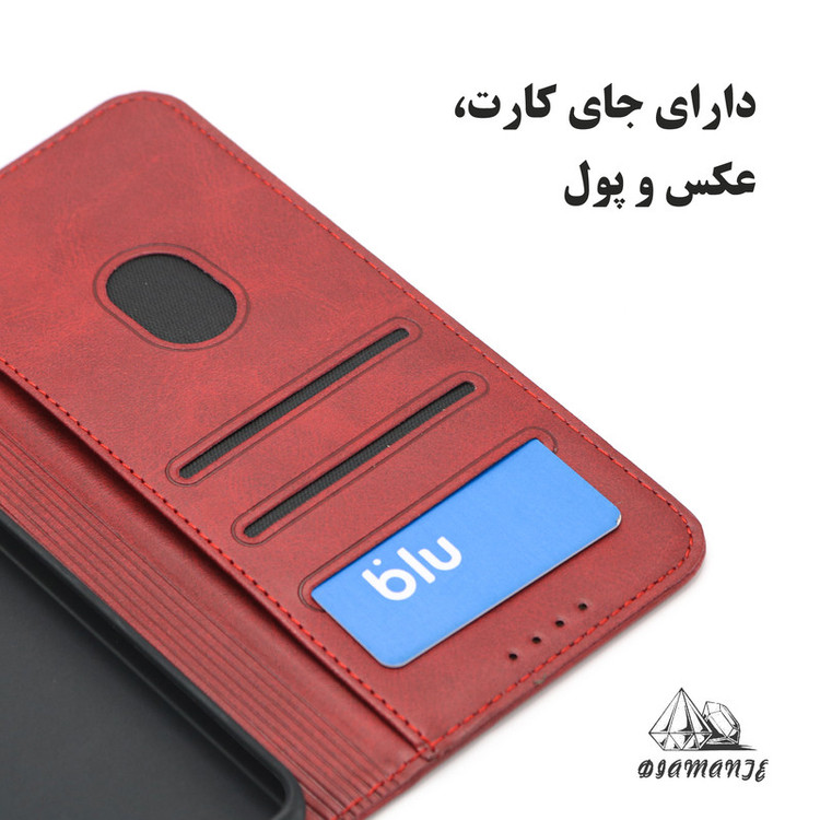 کیف کلاسوری دیامانته مدل Kelasor Ros مناسب برای گوشی موبایل سامسونگ Galaxy A34