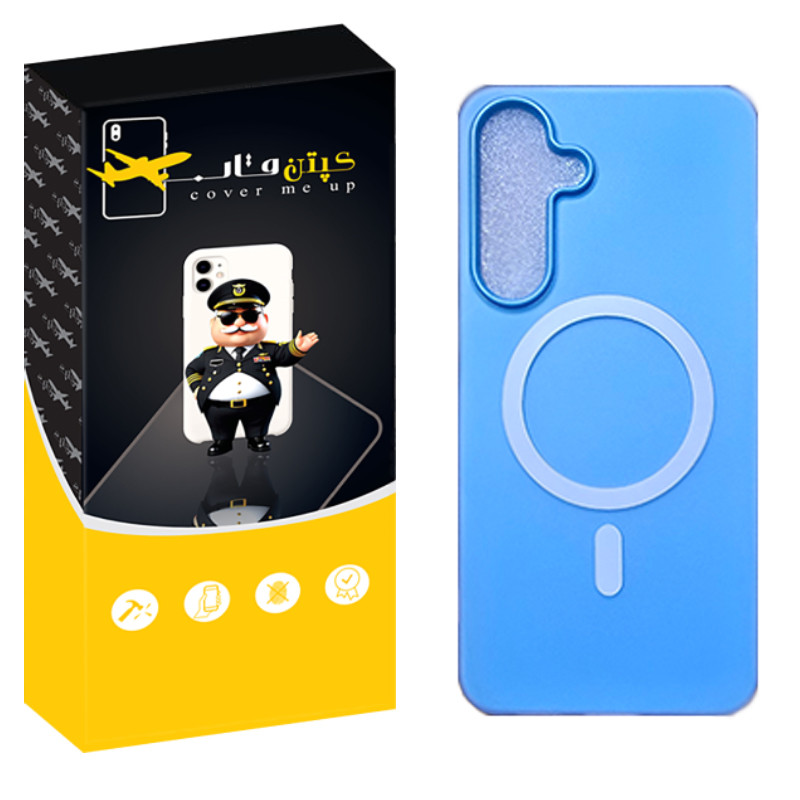 کاور کپتن قاب مدل سیلیکونی پاستیلی مناسب برای گوشی موبایل سامسونگ Galaxy A17