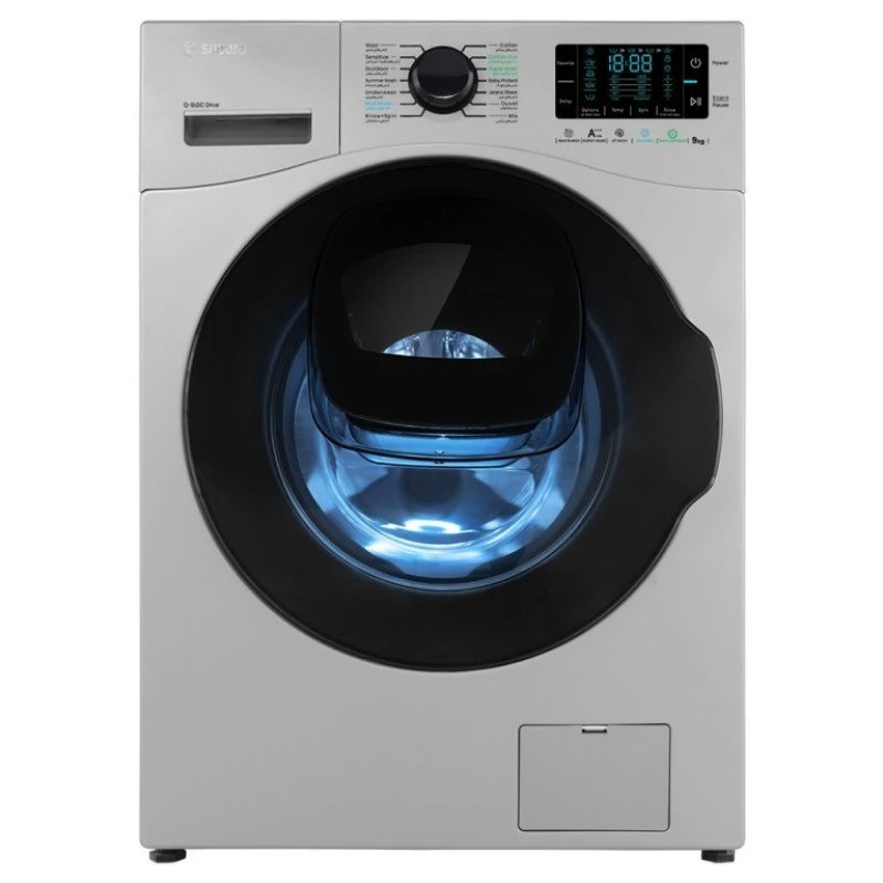 ماشین لباسشویی 9 کیلوگرمی اسنوا مدل SWM-F92S نقره ای سری آناهید
