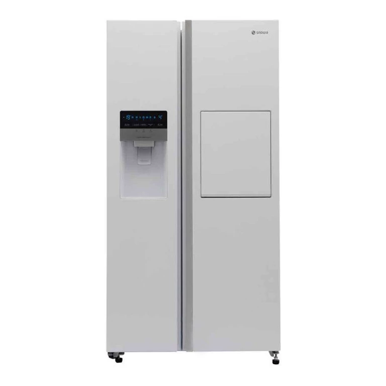 یخچال فریزر ساید بای ساید 32 فوت اسنوا مدل S2Di-M210-W سفید متالیک سری آدینا ( هایپر )
