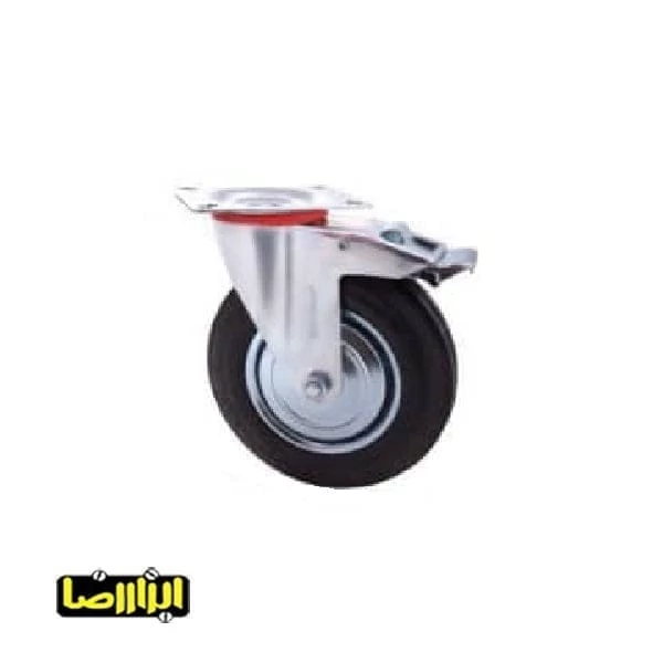 چرخ گردان ترمزدار سایز 125