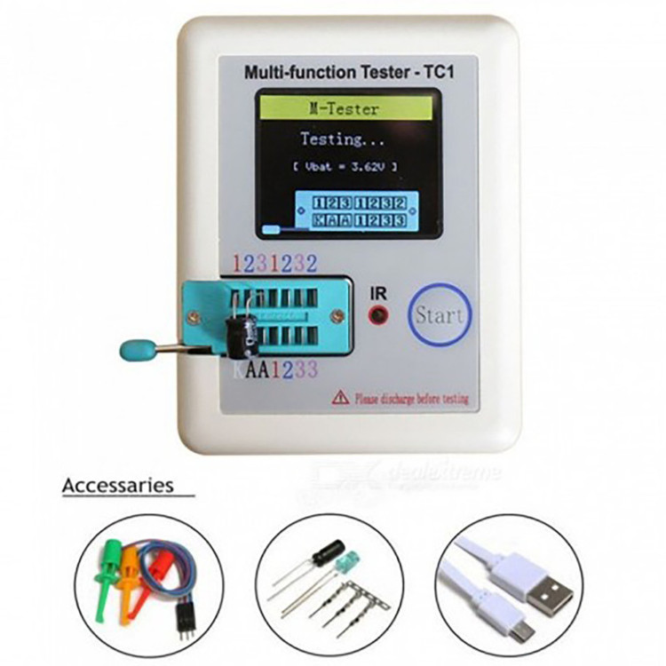 تستر قطعات الکترونیکی LCR-TC1