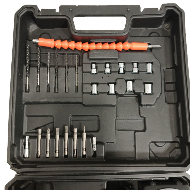 پیچ گوشتی شارژی باس مدل single-battery-brushless مجموعه 29 عددی