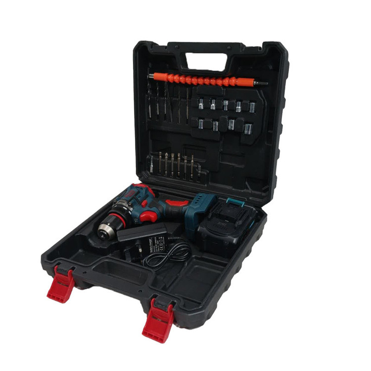 پیچ گوشتی شارژی باس مدل single-battery-brushless مجموعه 29 عددی