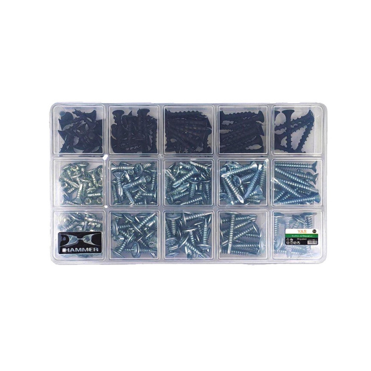 پیچ سرمته و ام دی اف هامر مدل Home FIX K بسته 210 عددی