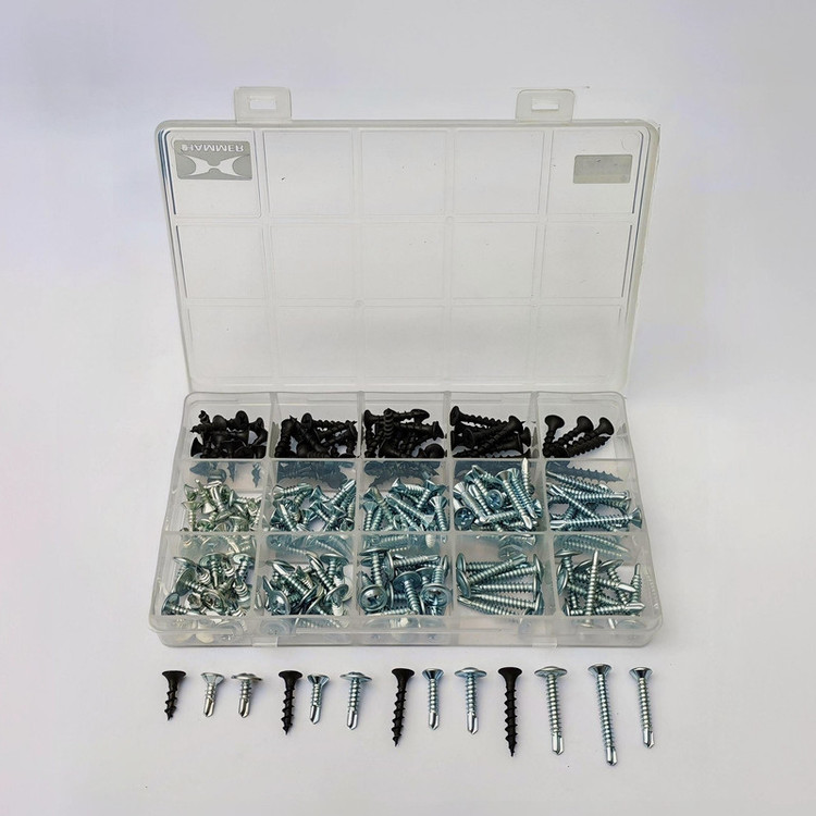 پیچ سرمته و ام دی اف هامر مدل Home FIX K بسته 210 عددی