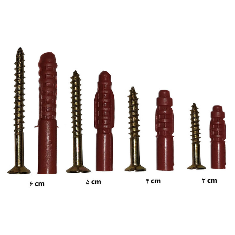 پیچ و رول پلاک مدل MTSN-Screw-90 مجموعه 90 عددی