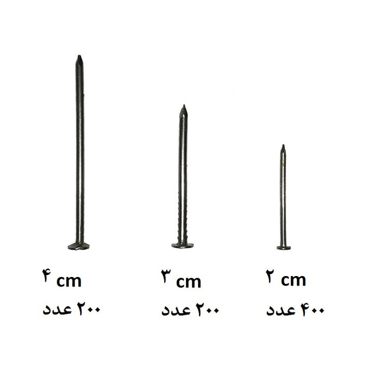 میخ مدل MTSN-Nails-800 مجموعه 800 عددی