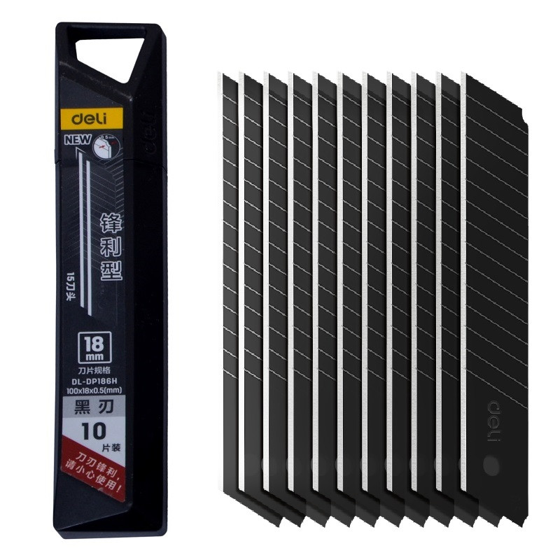 تیغ کاتر دلی مدل DL-DP186H بسته 10 عددی