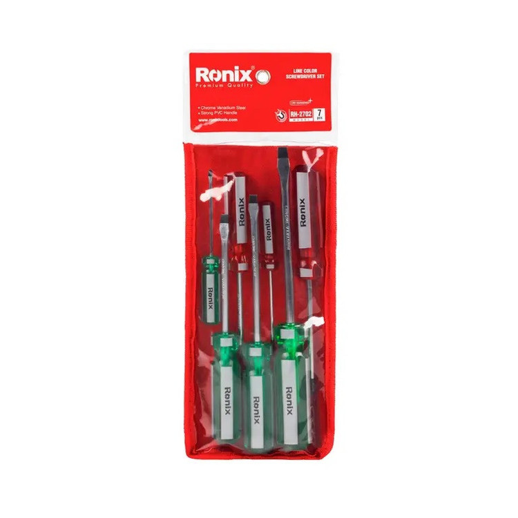 پیچ گوشتی رونیکس مدل RH-2702 بسته 7 عددی