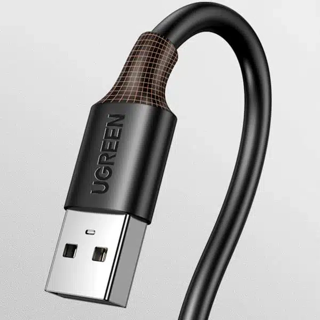 کابل یک و نیم متری UGREEN USB2.0 مدل US102 - مشکی(10310)