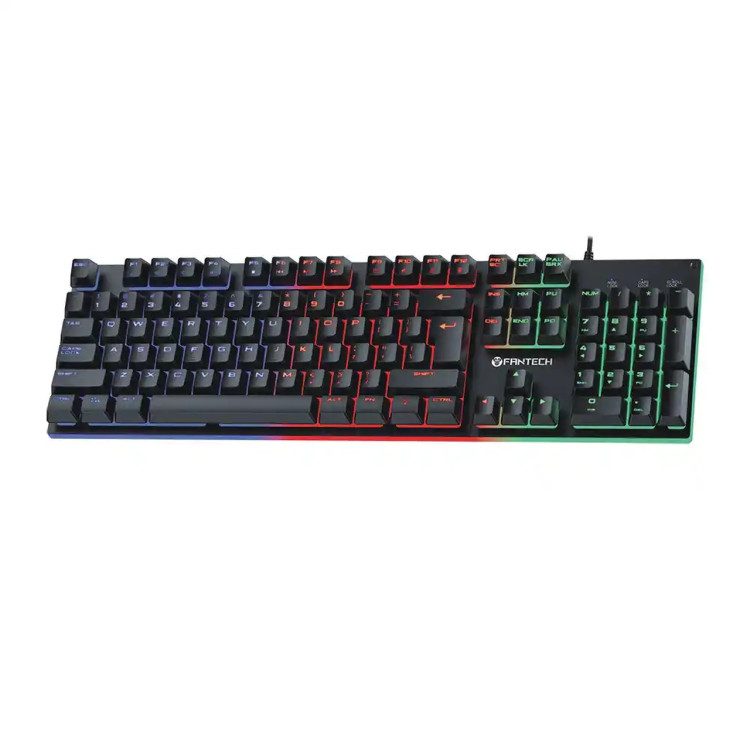 کیبورد باسیم FANTECH مدل FIGHTER III K614L - مشکی (گارانتی متین)