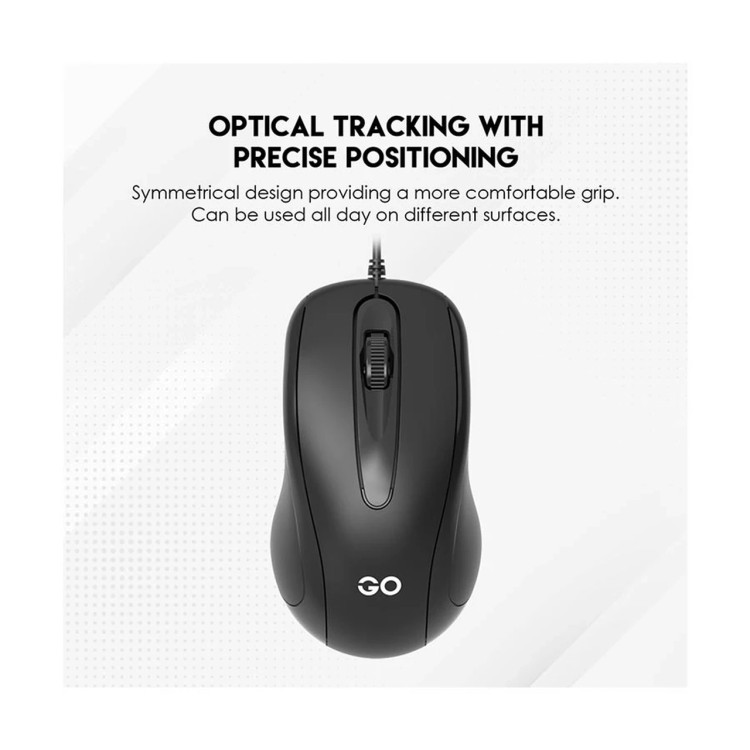 کیبورد و ماوس باسیم FANTECH مدل GO KM103 - مشکی (گارانتی متین)