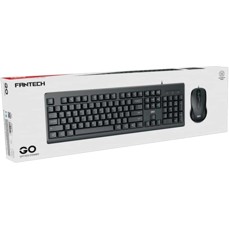 کیبورد و ماوس باسیم FANTECH مدل GO KM103 - مشکی (گارانتی متین)