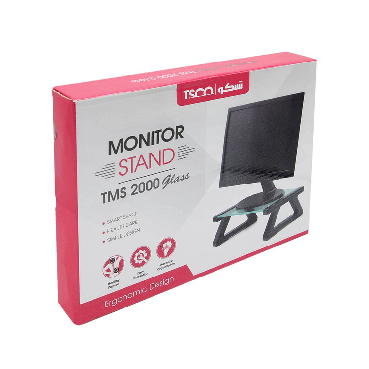 پایه نگهدارنده مانیتور (زیر مانیتوری) TSCO مدل TMS 2000 شیشه ای