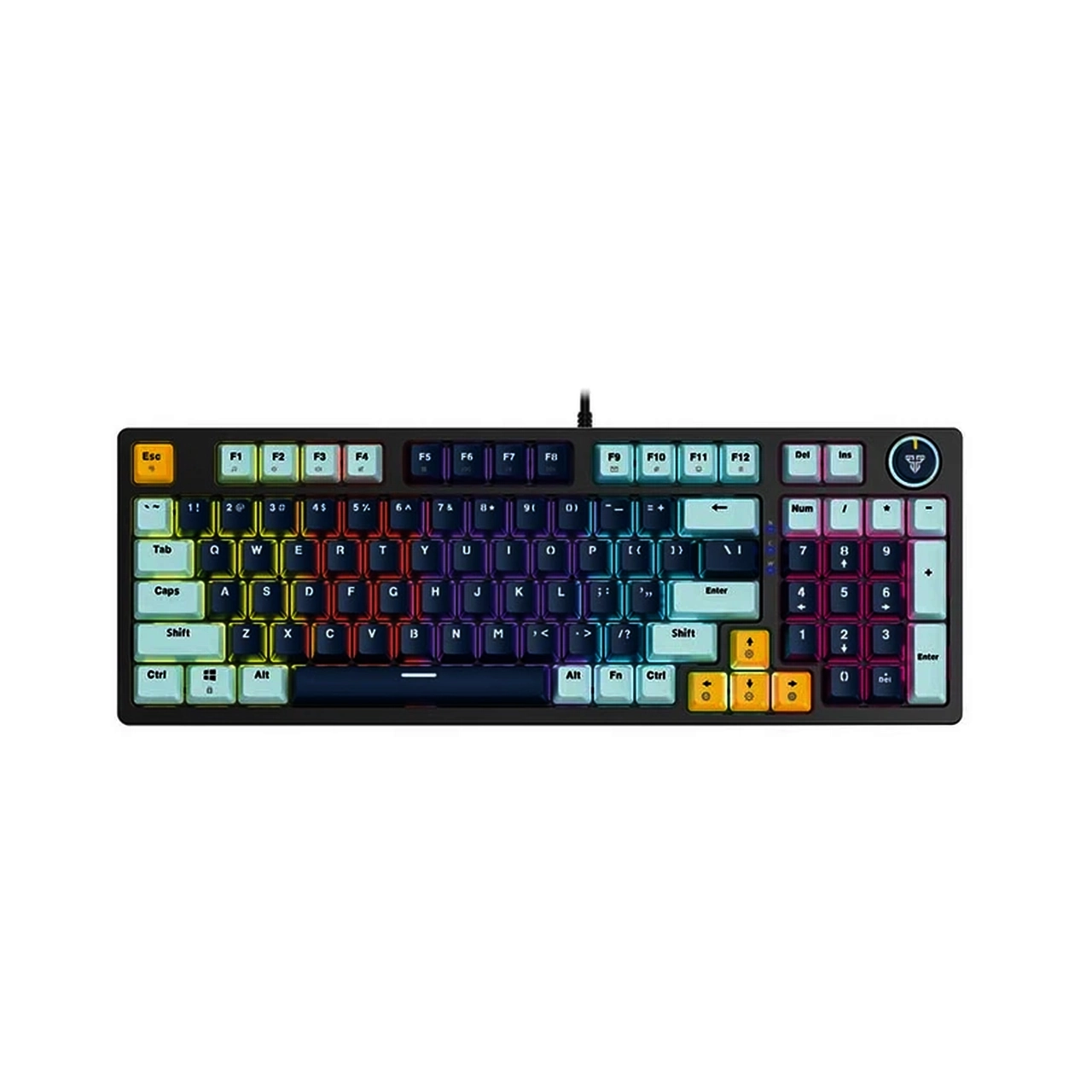 کیبورد باسیم FANTECH مدل ATOM96 MK89072 - مشکی (گارانتی متین)