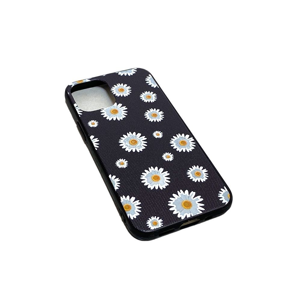 قاب گوشی موبایل اپل12مینی-ایفون12mini-apple 12mini.مدل گل سفید
