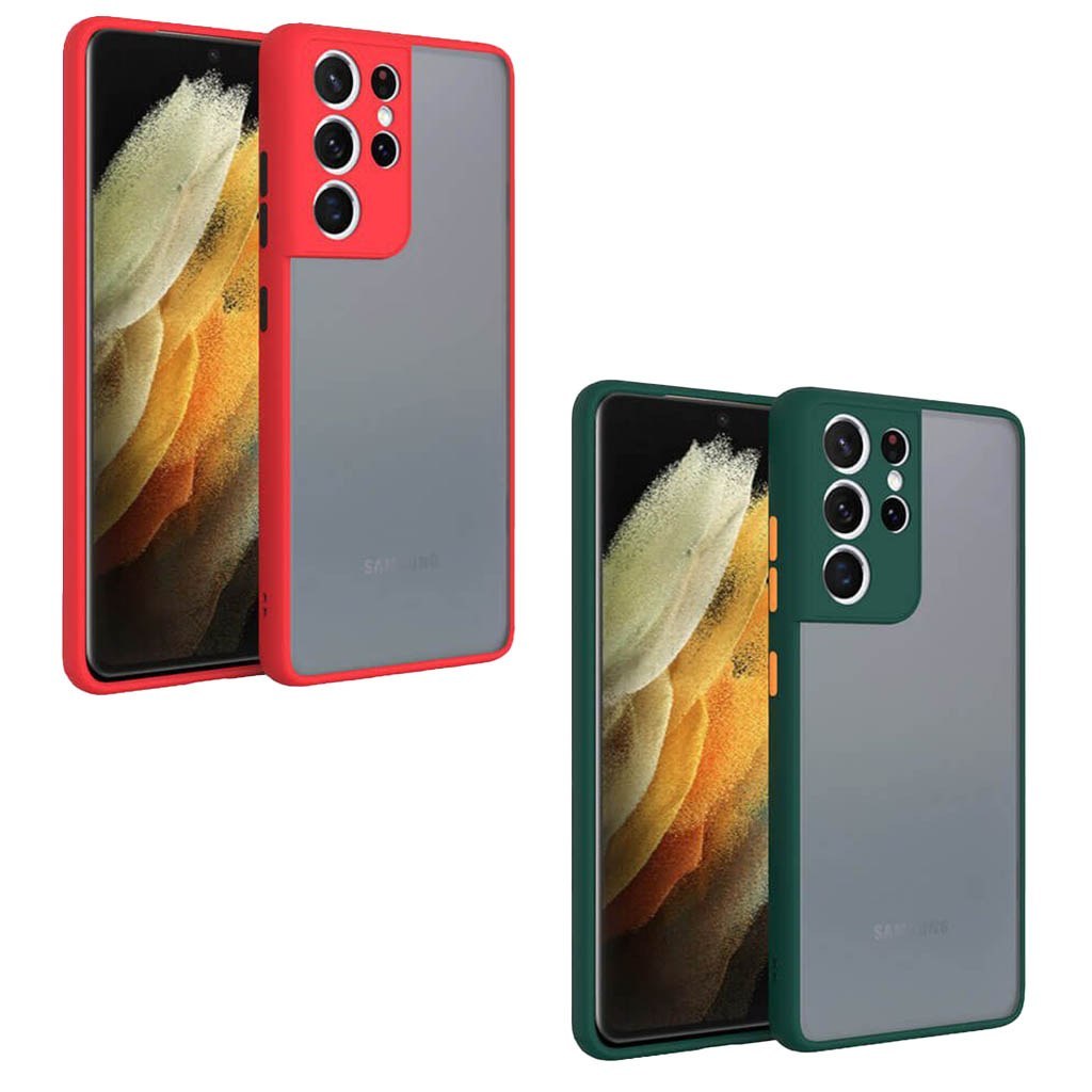 قاب گوشی موبایل سامسونگs21ultra-s21 ultra -اس 21اولترا.مدل لنزدارمات