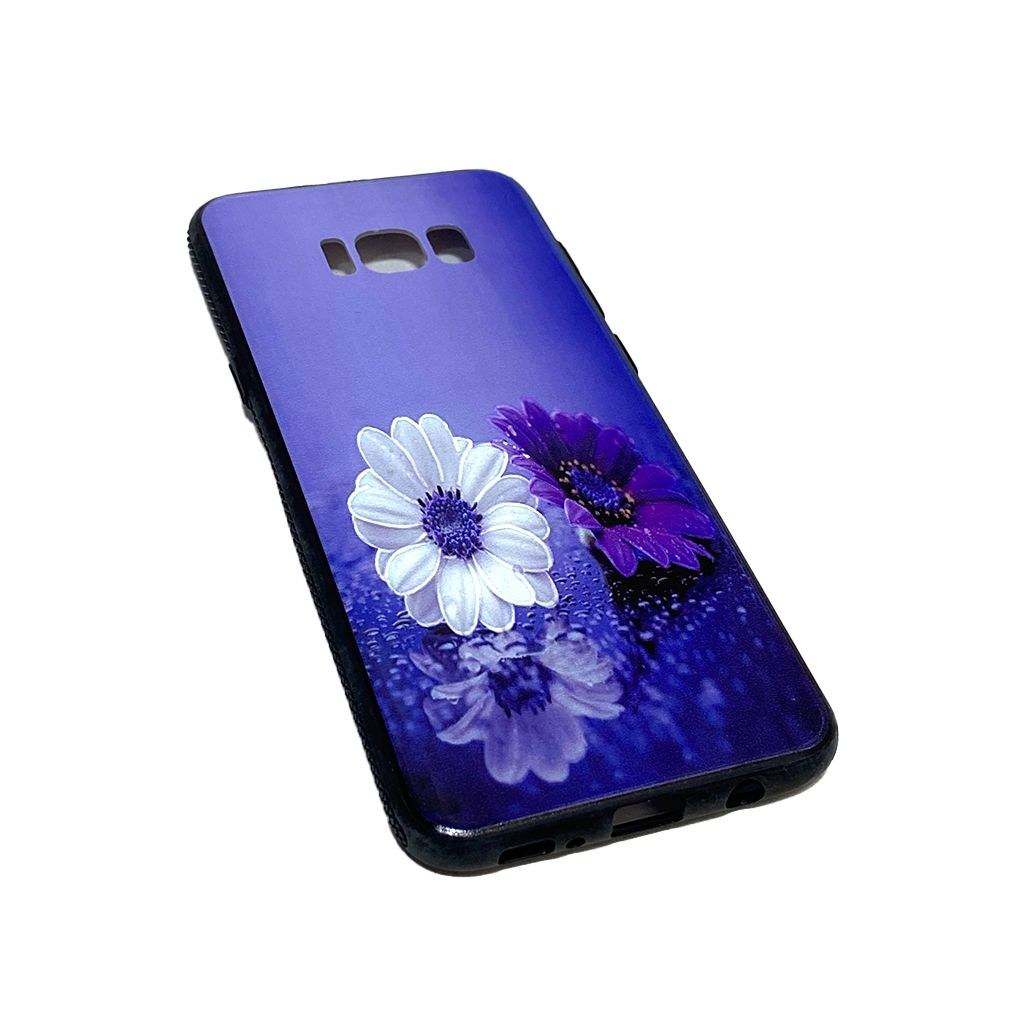 قاب گوشی موبایل s8 plus-s8plus-اس8پلاس.مدل گل بنفش