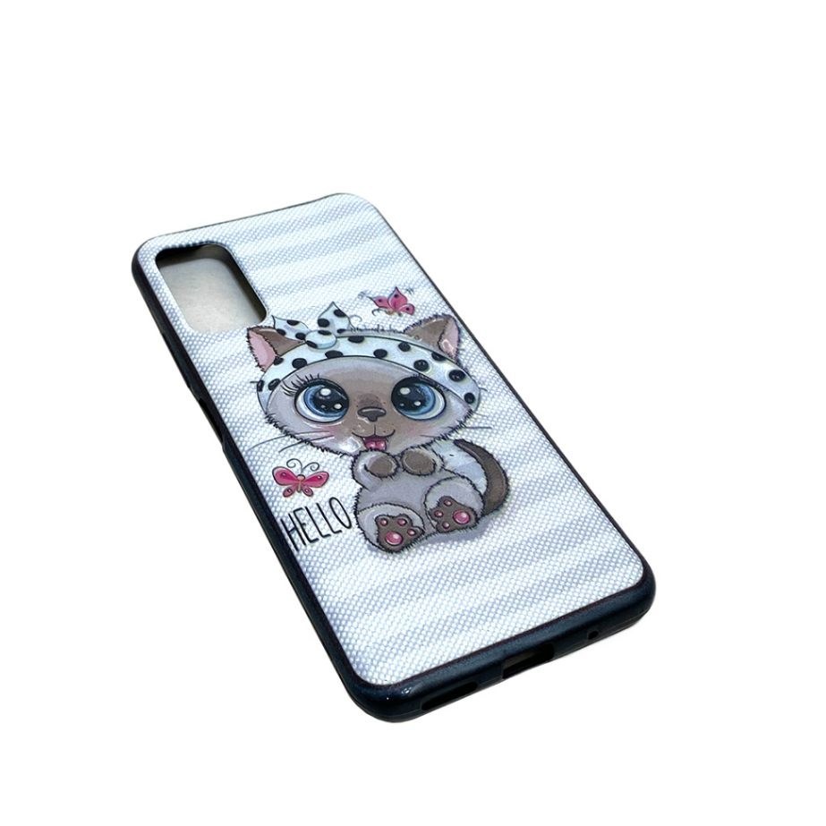 قاب موبایل شیائومیnote 10 5g -poco m3pro.مدل گربه