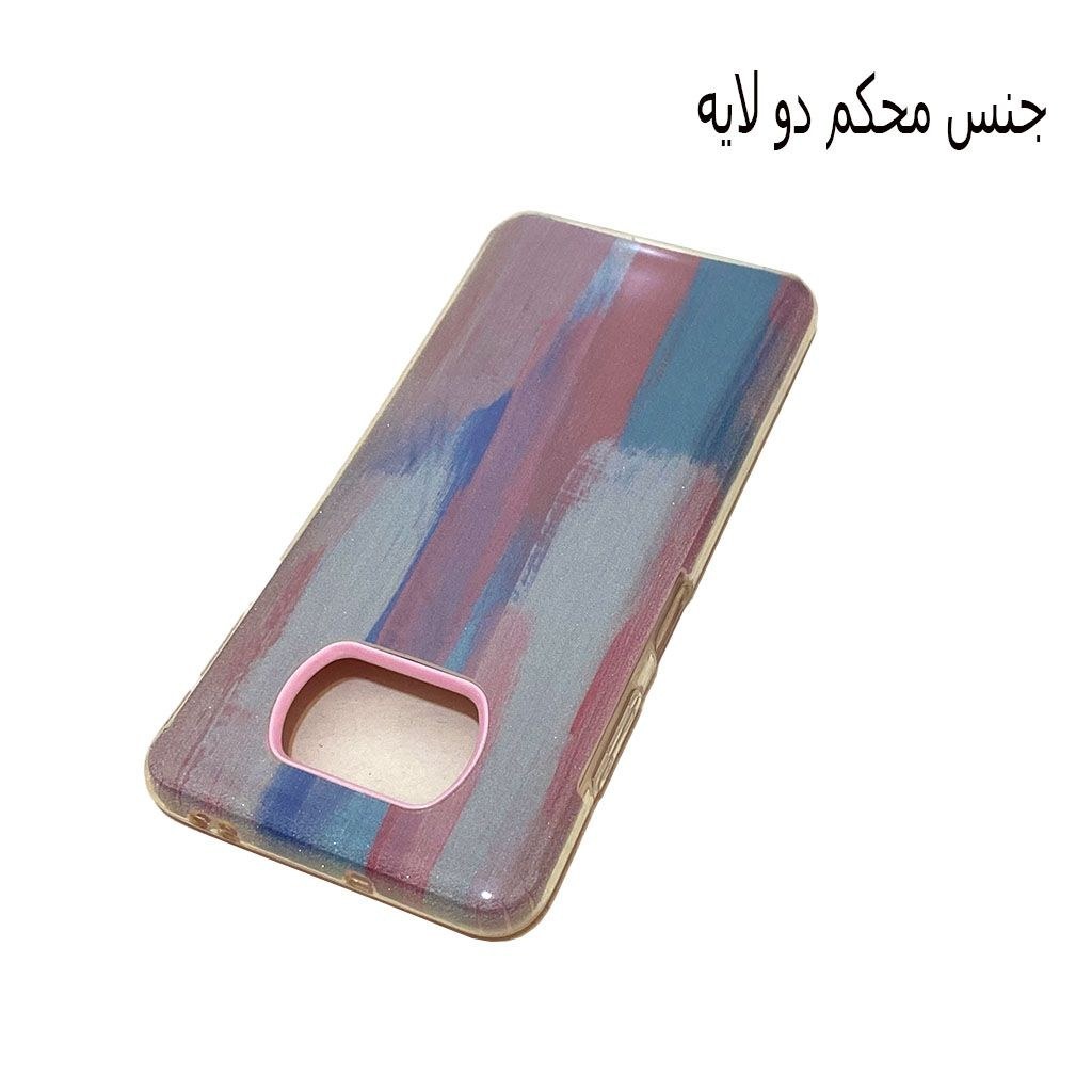 قاب گوشی موبایل شیائومیpoco x3-پوکو x3.مدل شاین دولایه4