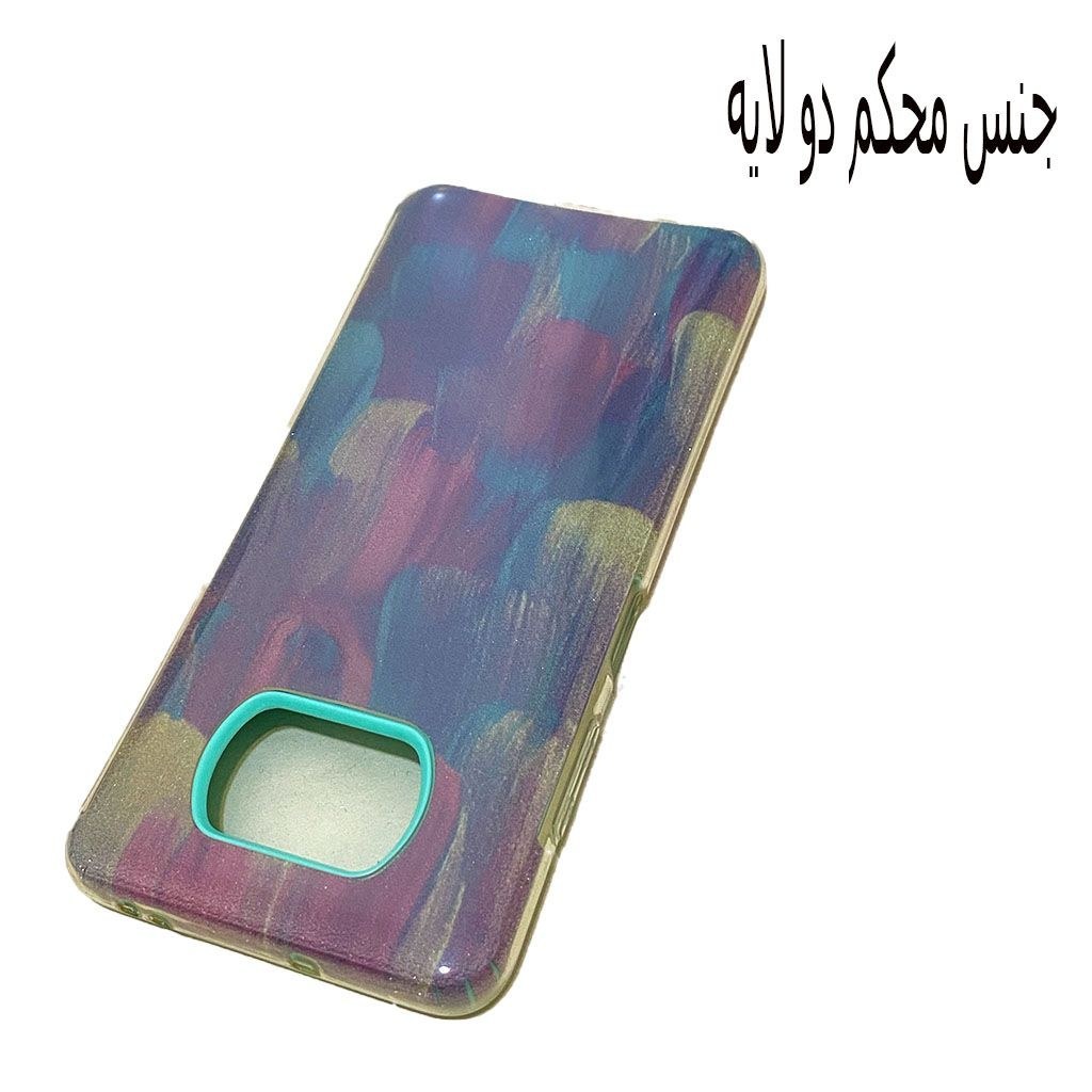 قاب گوشی موبایل شیائومیpoco x3-پوکو x3.مدل شاین دولایه