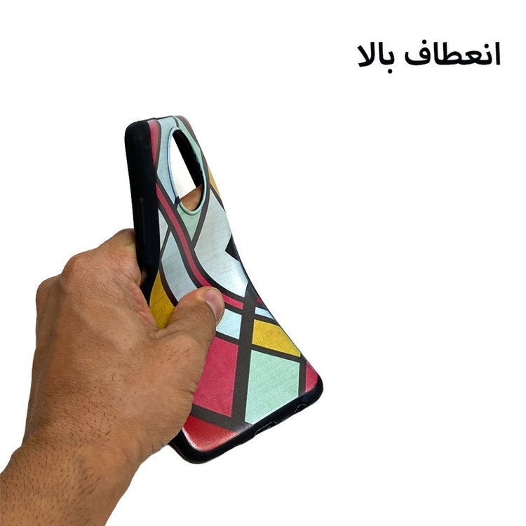 قاب گوشی موبایل شیائومیpoco x3-پوکو x3.مدل مربع رنگی