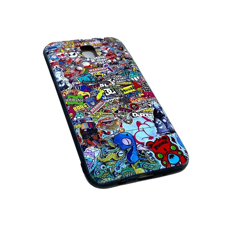 قاب گوشی موبایل سامسونگ j7 pro-j730.مدل شلوغ