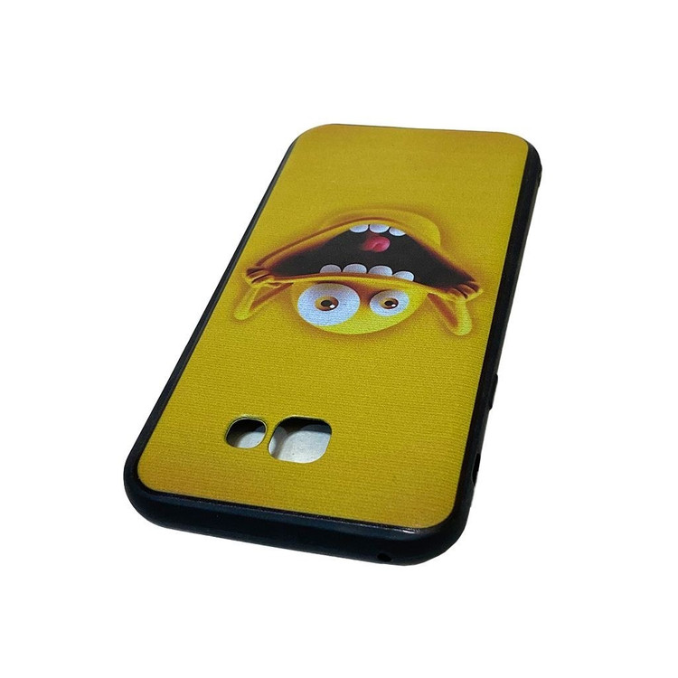 قاب گوشی موبایل سامسونگ a720-a7 2017 .مدل ایموجی