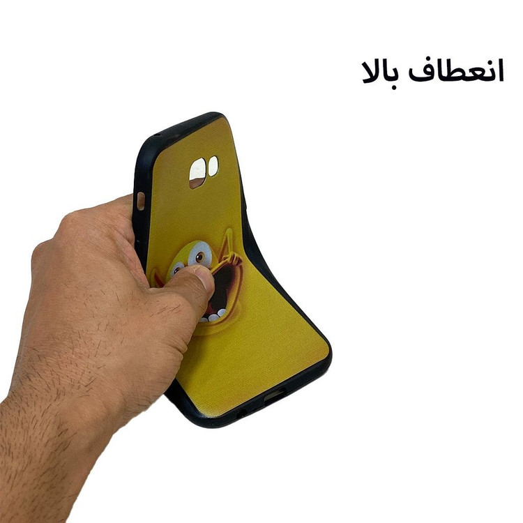 قاب گوشی موبایل سامسونگ a720-a7 2017 .مدل ایموجی
