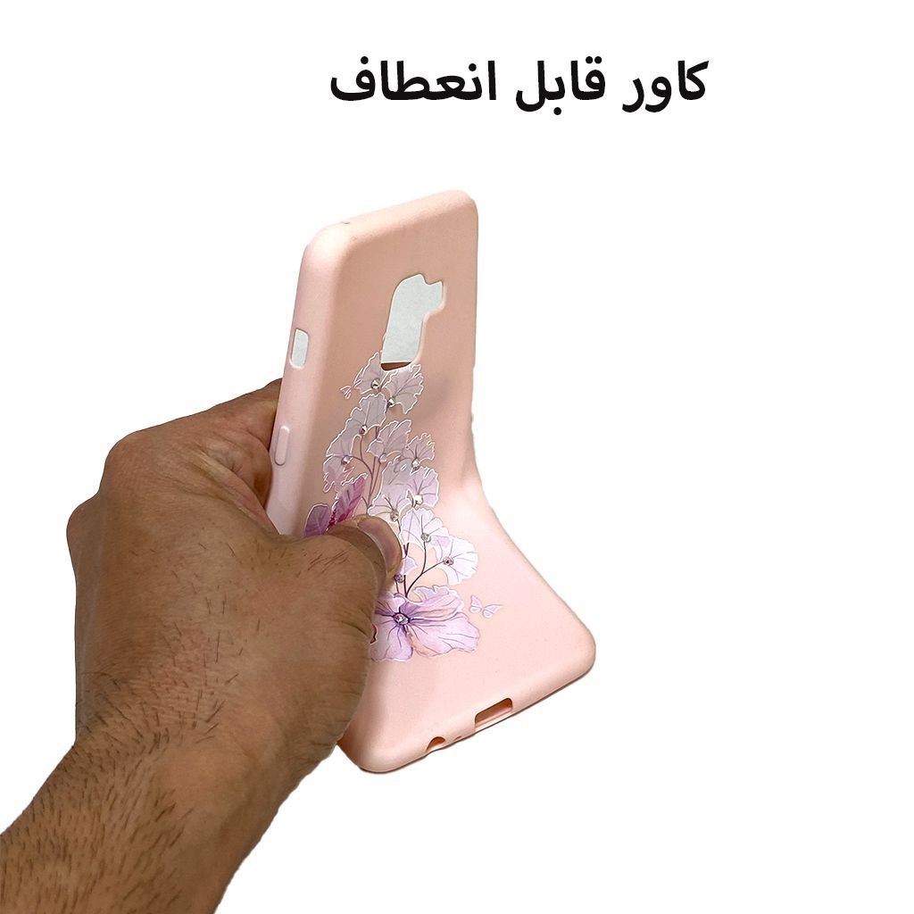 قاب گوشی موبایل سامسونگ a8 plus-A8 PLUS.مدل شکوفه