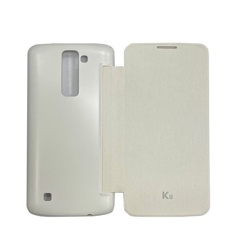 کیف کلاسوری گوشی موبایل الجیLG K8 2016 .کیف الجیk8.2016.طرح کره ای