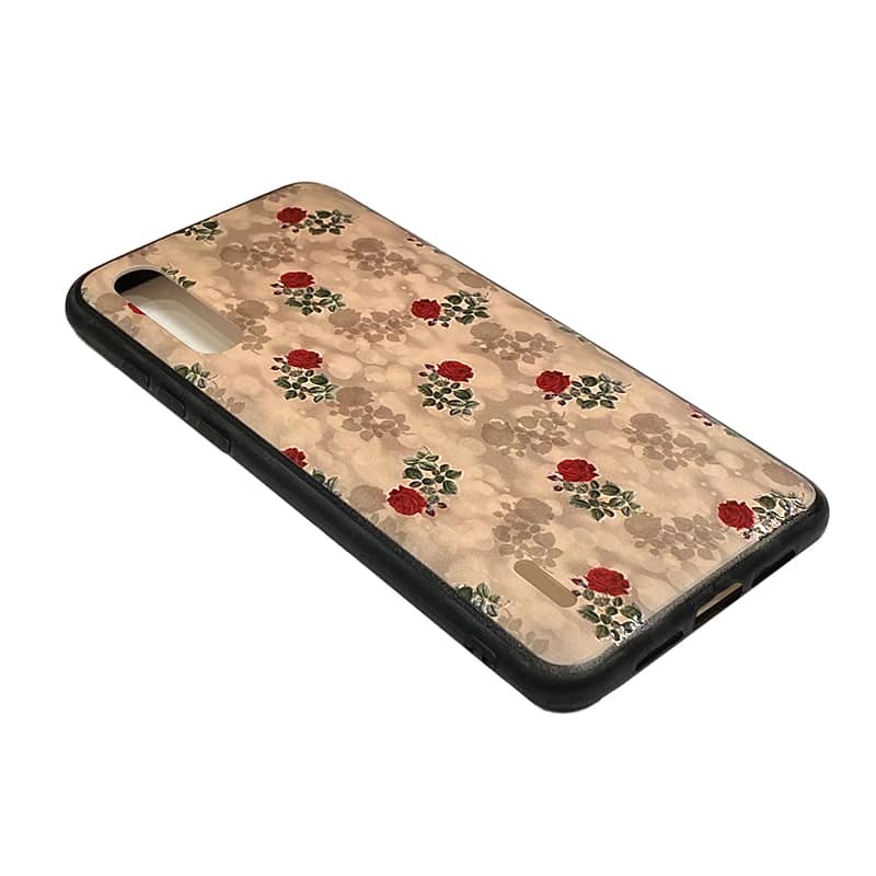 قاب گوشی موبایل شیائومی mi 9lite-micc9.می9لایت.مدل گل قرمز