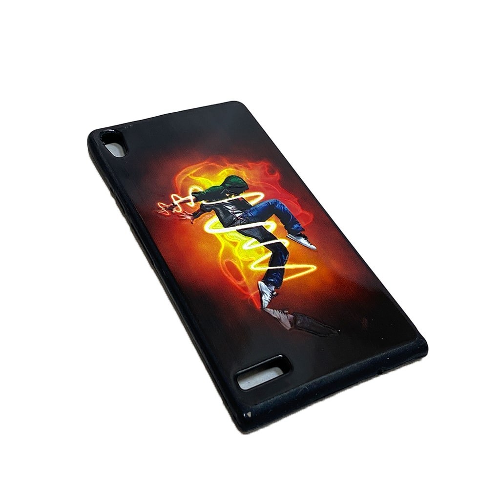 قاب گوشی موبایل هواوی P6-p6-پی6.مدل پسر جنگجو