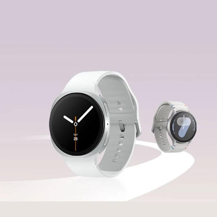 ساعت هوشمند سامسونگ Galaxy Watch 8 40mm مدل SM-L320 - نقره ای - اصلی (گارانتی 18 ماهه شرکتی)