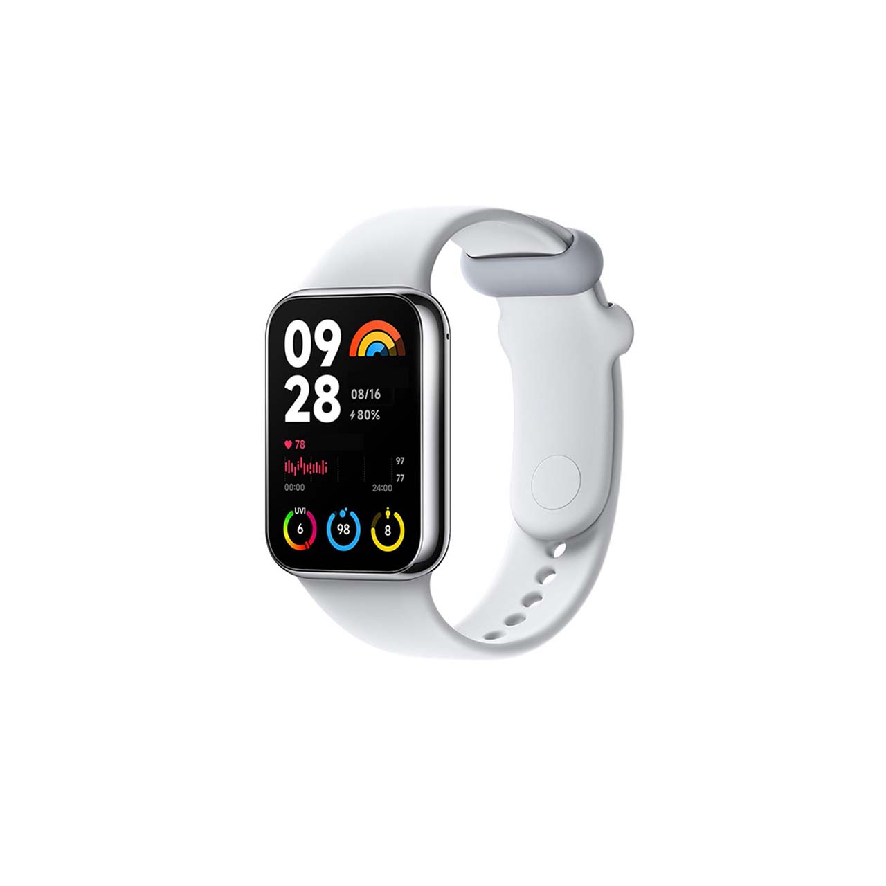 ساعت هوشمند Xiaomi مدل Smart Band 8 Pro M2333B1 Global - خاکستری روشن (گارانتی شش ماهه ایویز)
