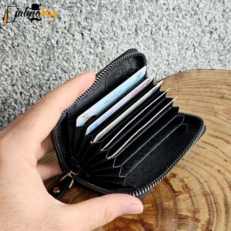 جاکارتی زیپدار چرم اصل گاوی مناسب آقایان و خانمها