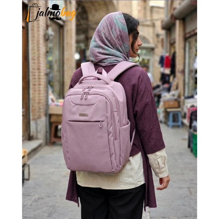کوله پشتی پاستیلی پریزیدنت برند پرزیدنت وارداتی ضد خش با جای لپ تاپ