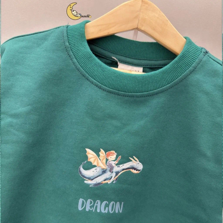 ست دورس و شلوار بچگانه برند Twin جنس پنبه دورس 2 نخ مناسب 2 تا 6 سال