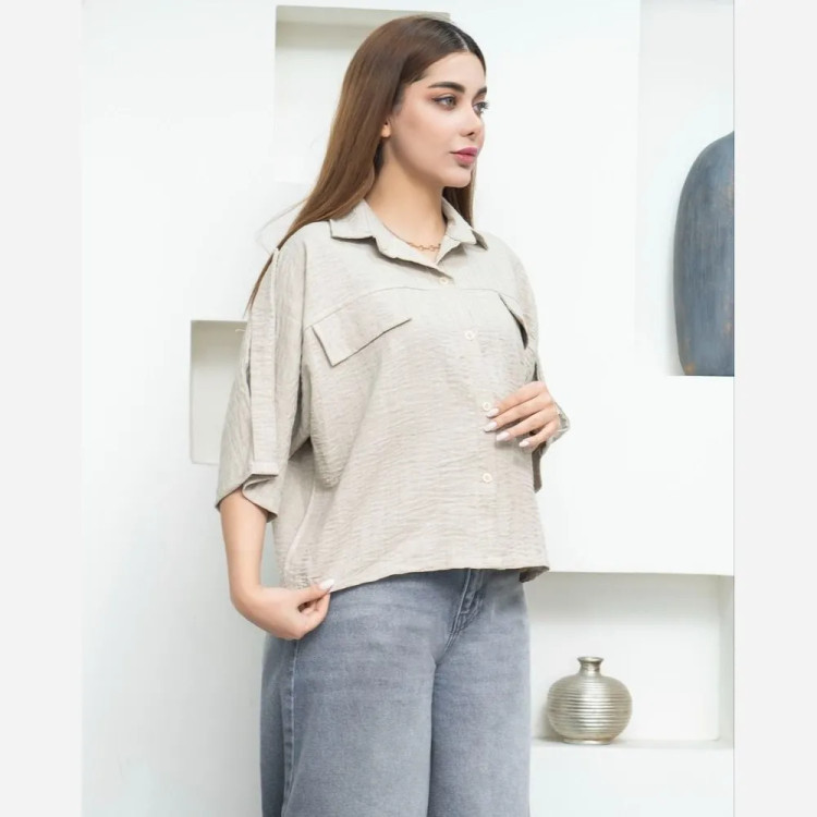 شومیز باکسی زنانه و دخترانه