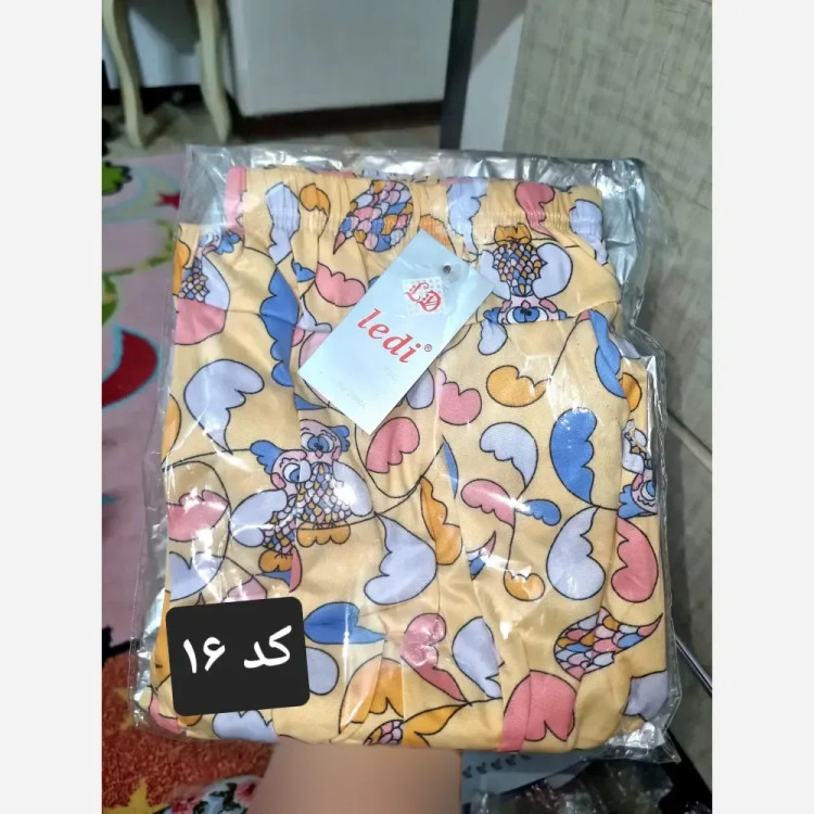 شلوارک زنانه فانتزی قواره بزرگ جیب دار جنس گیاهی فول کش سایز 38 تا 52 (2)